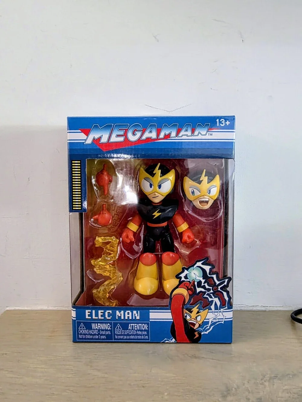 Mega Man Elec Man 1/12 Scale Action Figure Jada Toys
